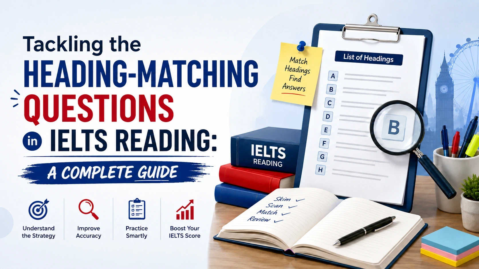 Tackling the Heading-Matching Questions in IELTS Reading: A Complete Guide